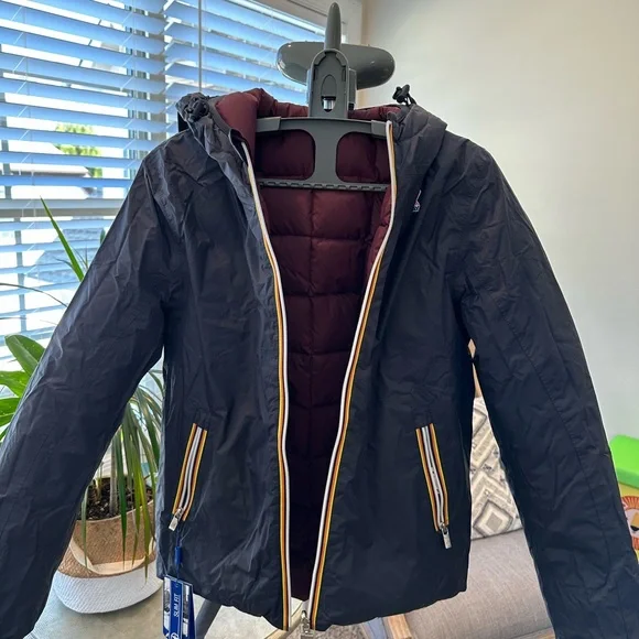 K-way double face down jacket in xs